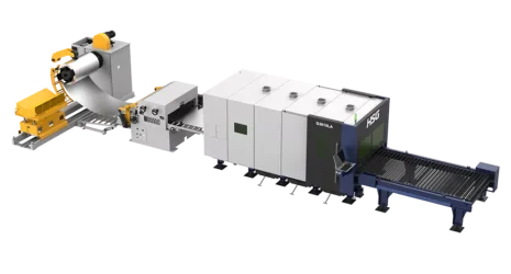 HSG GL Series - Mesin Laser Cutting Plate Metal Sistem Coiling