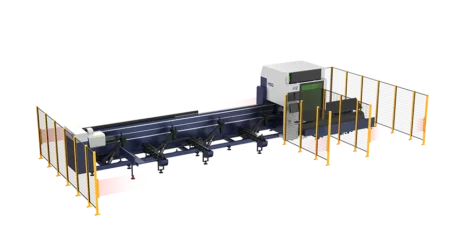 HSG R2 Series - Mesin Laser Cutting Pipa Metal Dual-Chuck